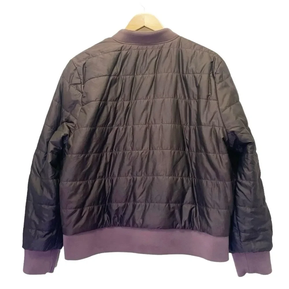 DownEast Reversible Bomber Jacket in Dusty Mauve Women’s Size XL Extra Large - Picture 5 of 10
